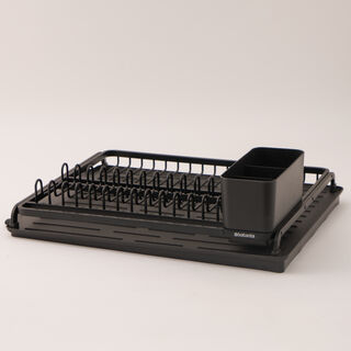 Brabantia dish drying rack dark gray aluminium 49*38.5*14cm