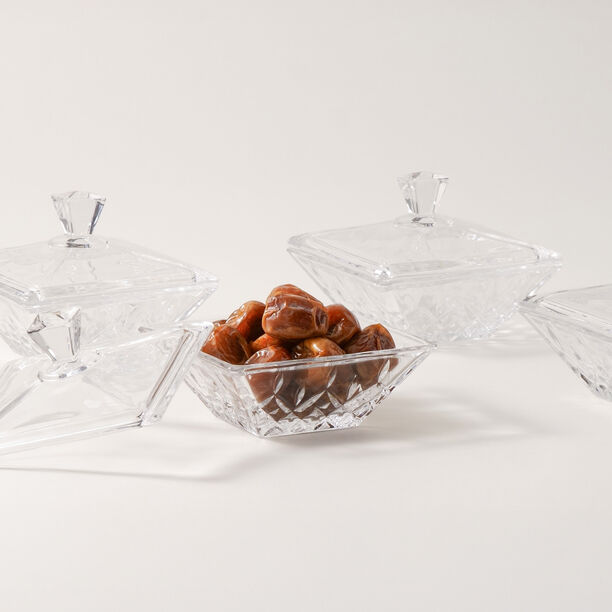 Dallaty glass date bowl image number 2