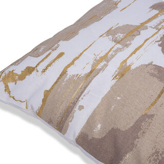 Cuhsion Cotton Print Gold Foiled Print 45X45 Cm