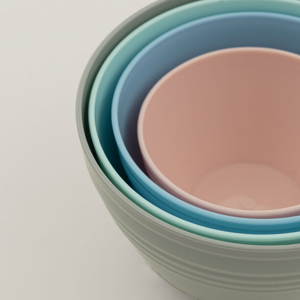 Pentola 4pcs plastic bowl set 0.23L, 0.48L, 0.69L, 0.94L image number 4