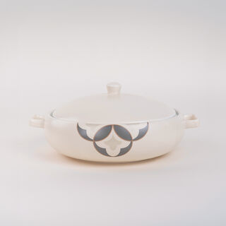 La Mesa white porcelain soup tureen