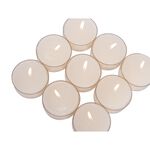 Tea Light Candle Ivory Simply Vanilla Scent Set Of 9 image number 2