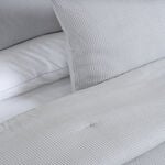 3 Piece Cotton Waffle King Size Comforter Set image number 2