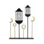 ديكور رمضاني معدن   36*10*51 سم image number 0