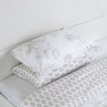 Cottage comfy floral 6pc comforter queen beige 200*240cm image number 5