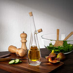 Oil And Vinegar Bottle With Cork Lid Balloon Shape image number 3