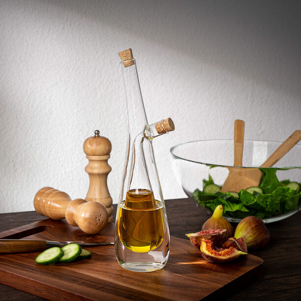 Oil And Vinegar Bottle With Cork Lid Balloon Shape image number 3