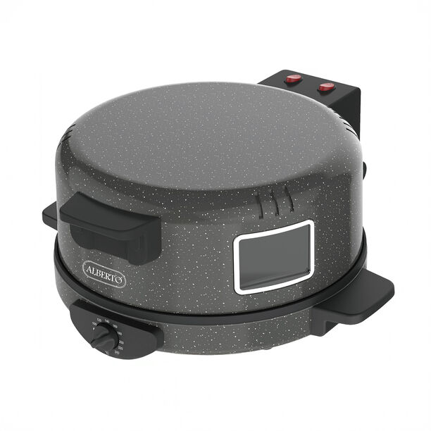 Alberto electric arabic bread maker stainless steel grey 30 cm image number 0