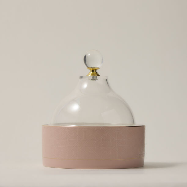 Porcelain Date Bowl 1Pc Thumanya Pink image number 0