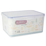 Alberto Plastic Food Saver Rect Shape V:7.8L Blue Lid image number 1