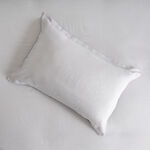 Cottage chevron 3pc comforter set super king 250*260cm microfiber grey image number 4