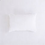 Boutique Blanche Pillow Cover Set 100% Cotton 200Tc Percale King White 90*50 Cm image number 4