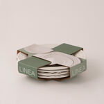 La Mesa embossed porcelain pack of 4 pcs side plate image number 0
