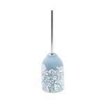 Ceramic Toilet Brush Holder With Stainless Pole Black Bristle Brush image number 1
