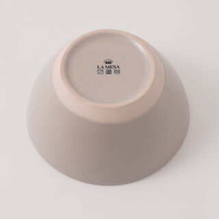 La Mesa 4pcs porcelain bowl set, beige 18*18*9 cm