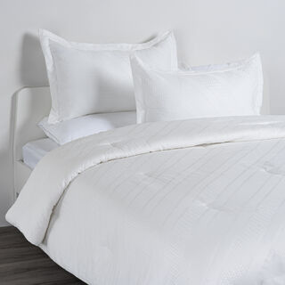 Cottage 3 pieces jacquard comforter set, super king size
