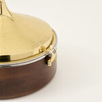 Food Warmer With Lid Hammered image number 2