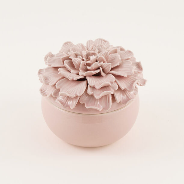 Homez Peaceful Peach Decor Bowl Blush Pink 11.5*11.5*10.8 Cm image number 1