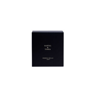 3 wick santal & tonka scented jar candle 600 g