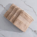 Boutique Blanche 4PCS Natural Egyptian Cotton Luxury Face Towel Set, 30*30 Cm image number 0