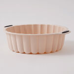 Alberto slilicone 8" flower baking mold 22.5*19.5*6.2cm, beige image number 0