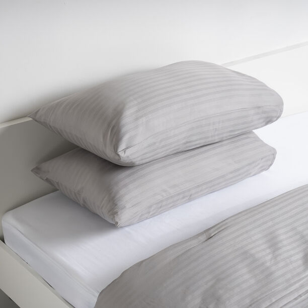 Ambra 3pcs cotton comforter set 250*260 cm, grey image number 4