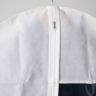 هومز منظم ملابس حقيبة بدلة من البوليستر، بيج 56*43*29 سم