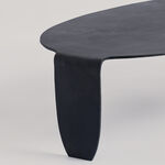Homez Metal Coffee Table, Black 125*66*35 Cm image number 1