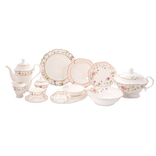 47 pieces Fine Bone Porcelain Dinner Set