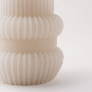 homez forming candle 7*9cm soy wax, creamy