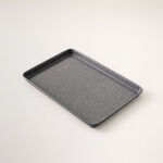 Alberto carbon steel baking tray set 3pcs 13inch, 15inch, 17inch in grey image number 2