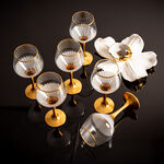 Liviano Sunflower Gold 6 Pieces Set Goblet image number 2