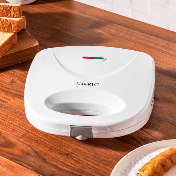 Alberto Sandwich maker white 700w image number 4