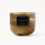 Coconut Teak Scented Glass Candle 230G image number 0