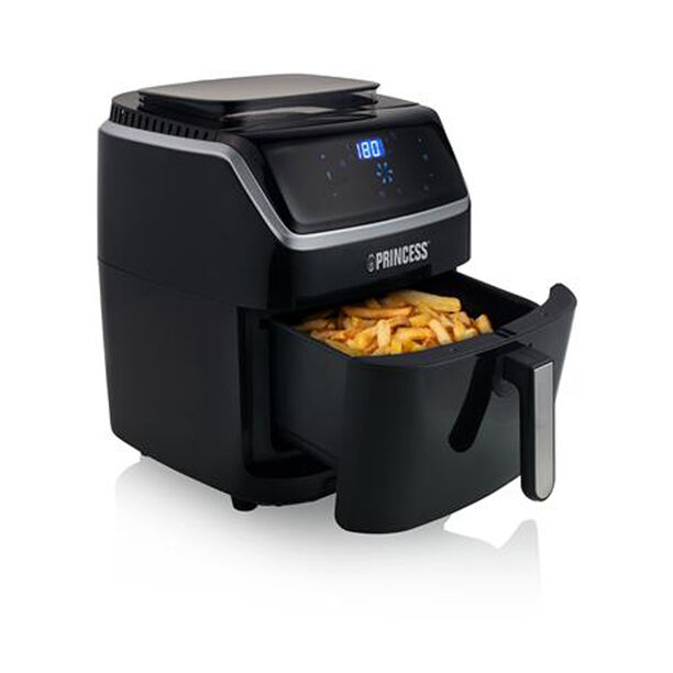 Princess Steam Airfryer, 6.5L, 1700W, Black image number 1