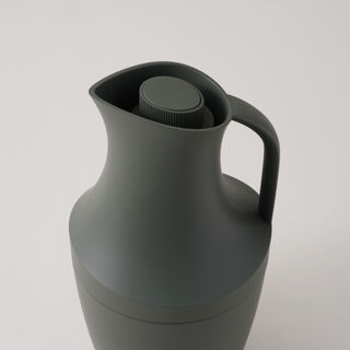 Dallaty steel vacuum flask 1L, green