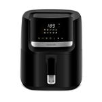 Sencor black digital steel air fryer 6.5L,1600W, 6 programs image number 0