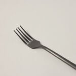 La Mesa matt black stainless steel cutlery set 16 pc image number 5