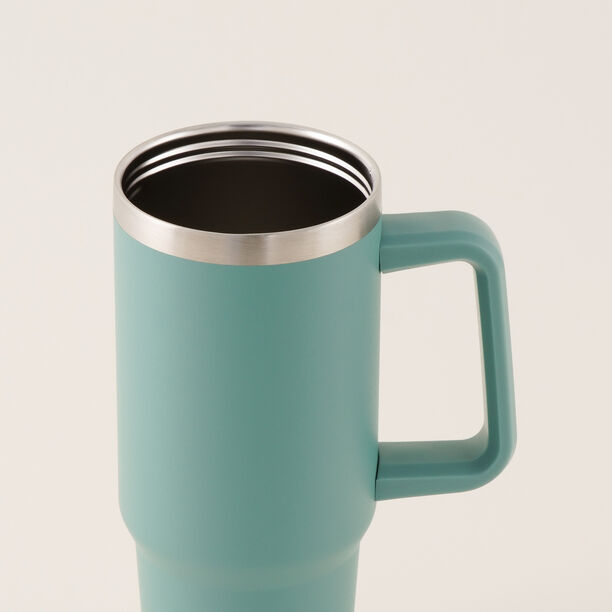 Dallaty Stainless Steel Thermo Bottle, Green 600 Ml image number 3