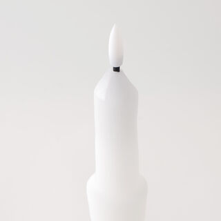 Homez Forming Candle 9.5*32Cm Soy Wax, White