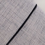 Boutique Blanche Cotton Woven Cushion 45*45Cm, Beige image number 1