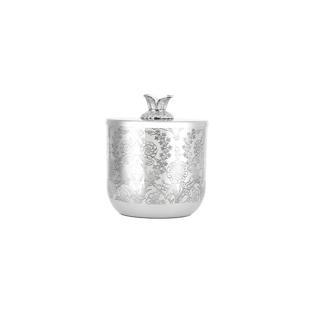  Ottoman Stainless Steel Sugar Bowl image number 0