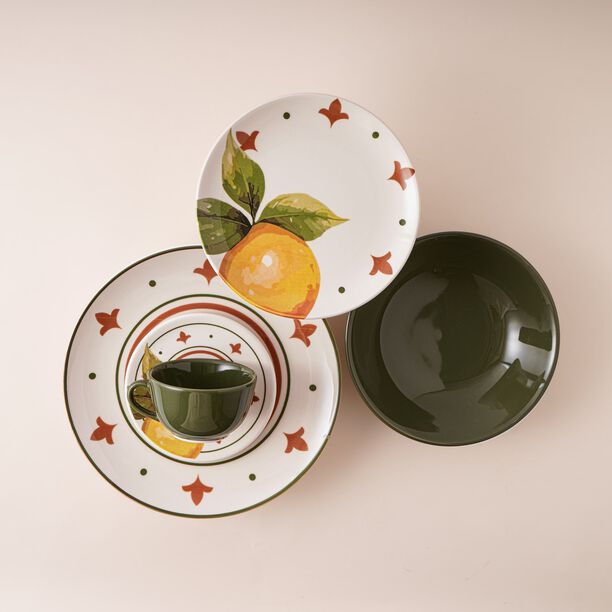 Rio Brazilian 20 pcs porcelain dinner set image number 0