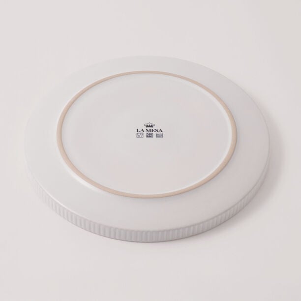 La Mesa 4pcs porcelain dinner plate set, white 27*27*2.5 cm image number 4