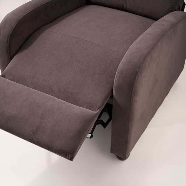 Cottage push back recliner casey dark gray 69*93*100cm image number 2