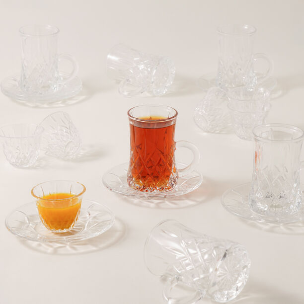 Dallaty glass tea and coffee set image number 0