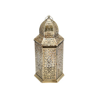 فانوس معدن   19*19*43 سم