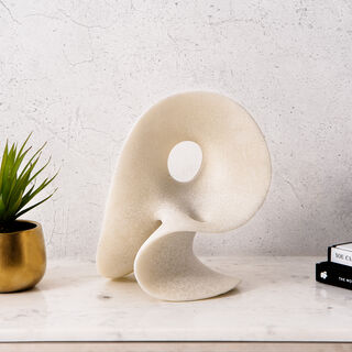 White Home Accent 20.5*17.5*25.5 cm
