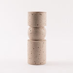 Huda Vase 9.4x9.4x25.2cm Dark Grey image number 0