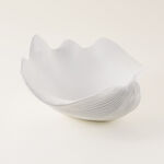 Homez resin decorative bowl, white 41.5*34.4*17.6cm image number 1